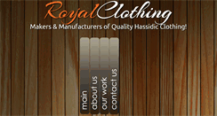 Desktop Screenshot of hasidicclothing.com